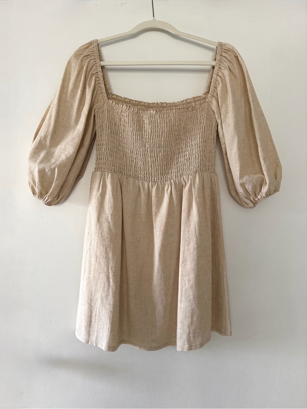 Puff Sleeve Boho Dress
